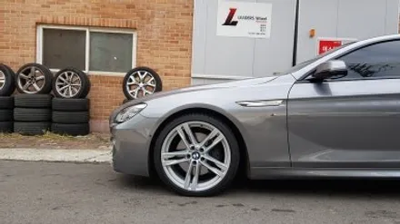 BMW F06 640D 그란쿠페 휠복원 373M휠 순정 실버 휠도색  분체도색 리더스휠 / 시흥시 죽율동