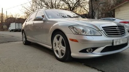 벤츠 W221 S550 휠복원 실버 컬러 휠도색 분체도색 / 시흥시 죽율동