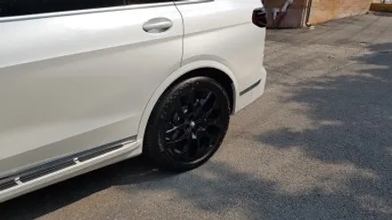 BMW X7 LCI 휠복원 검정 휠도색 분채도장 리더스휠 / 시흥시 죽율동