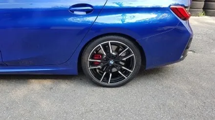 BMW M340i 792m 휠복원 블랙 폴리쉬 휠도색 분채도장 리더스휠 / 시흥시 죽율동