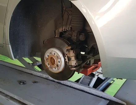 BMW F02 730LD 7시리즈 휠복원 고스트크롬 휠도색 분채도장 리더스휠 / 시흥시 죽율동
