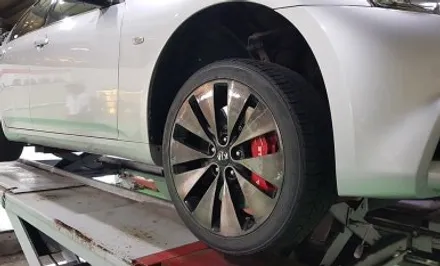인피니티 G37S 쿠페휠 휠복원 크롬쉐도우 휠도색 분체도색 리더스휠 / 시흥시 죽율동
