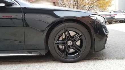 벤츠 S400 19인치 휠복원 블랙 휠도색 분체도색 부천휠도색 / 시흥시 죽율동