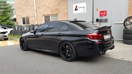 BMW F10 M5 20인치 블랙휠 휠복원 재 휠도색 분체도장 / 시흥시 죽율동