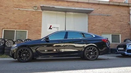 리더스휠 BMW 6시리즈 휠복원 검정색 휠도색 분채도장 / 시흥시 죽율동