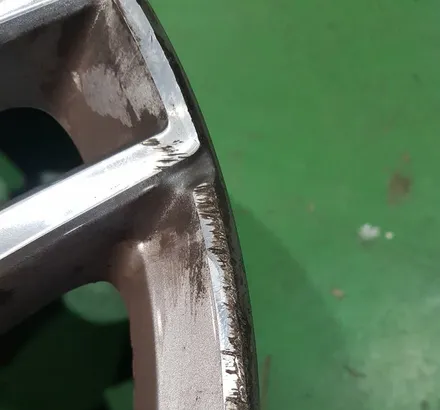 자동차휠복원 벤츠 S클래스 S350 건메탈 휠다이아몬드커팅 분체 휠도색 리더스휠 / 시흥시 죽율동