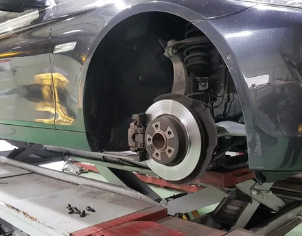 BMW 528i 휠복원 휠 도색 후기 유광블랙 휠도색 분체도장 리더스휠 / 시흥시 죽율동