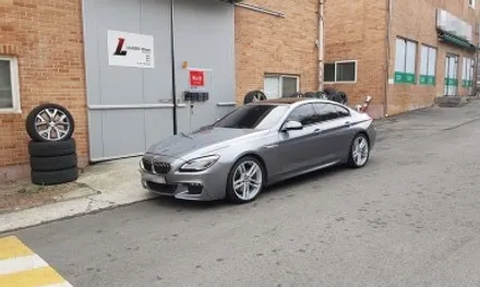 BMW F06 640D 그란쿠페 휠복원 373M휠 순정 실버 휠도색  분체도색 리더스휠 / 시흥시 죽율동
