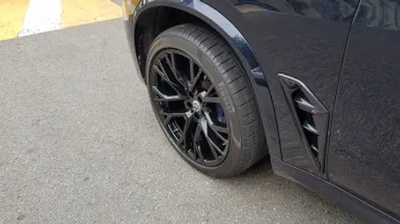 리더스휠 BMW F95 X5M 휠복원 올검정 휠도색 분채도색 / 시흥시 죽율동
