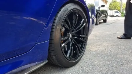 BMW F90 M5 706M 휠복원 하이그로시 블랙 휠도색 분체도장 리더스휠 / 시흥시 죽율동