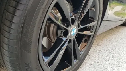 BMW 3시리즈 GT 3GT 유광블랙 휠복원 휠도색 분체도장 / 시흥시 죽율동