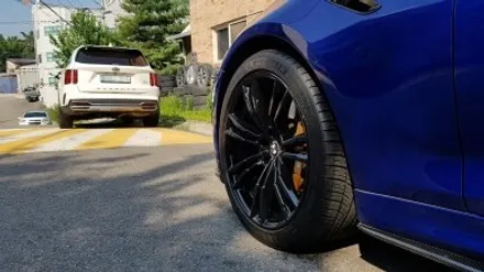 BMW F90 M5 706M 휠복원 하이그로시 블랙 휠도색 분체도장 리더스휠 / 시흥시 죽율동