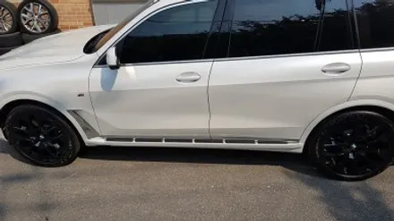BMW X7 LCI 휠복원 검정 휠도색 분채도장 리더스휠 / 시흥시 죽율동