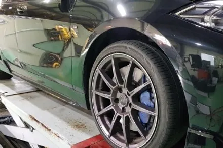 BMW 1시리즈 F40 M135i 휠복원 반광 블랙 휠도색 분체도장 리더스휠 / 시흥시 죽율동