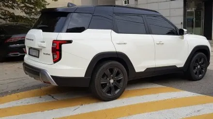 토레스 휠 긁힘 수리후 유광블랙 휠도색 분채도장 / 시흥시 죽율동