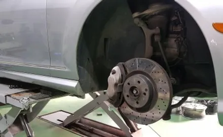 벤츠 W221 S550 휠복원 실버 컬러 휠도색 분체도색 / 시흥시 죽율동