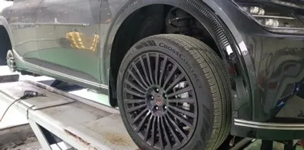 기아 EV6 휠복원 및 반무광 블랙 휠도색 분채도장 / 시흥시 죽율동