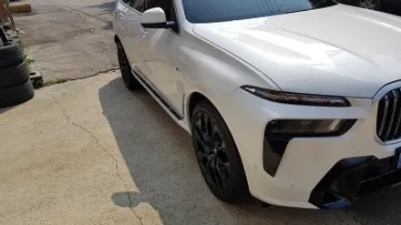 BMW X7 LCI 휠복원 검정 휠도색 분채도장 리더스휠 / 시흥시 죽율동