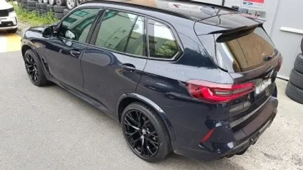 리더스휠 BMW F95 X5M 휠복원 올검정 휠도색 분채도색 / 시흥시 죽율동