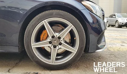 벤츠 C클래스 휠복원 C200 18인치 AMG 분체도장 / 시흥시 죽율동