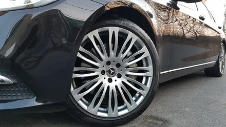 벤츠 S560 S클래스 휠 긁힘 찍힘 휠복원 휠도색 분체도장 리더스휠 / 시흥시 죽율동