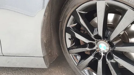 BMW 528i 휠복원 휠 도색 후기 유광블랙 휠도색 분체도장 리더스휠 / 시흥시 죽율동