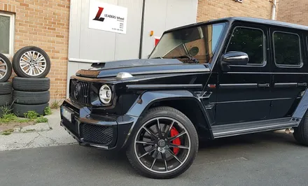 벤츠 G63 AMG 지바겐 브라부스 모노블럭Z 휠복원 휠도색 분채도장 시흥휠복원 리더스휠 / 시흥시 죽율동