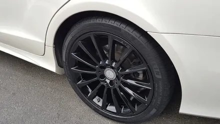 벤츠 CLS400 휠복원 방법 및 블랙유광 휠도색 분체도장 / 시흥시 죽율동