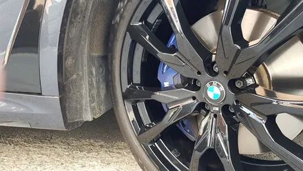 BMW G07 X7 블랙 하이그로시 휠도색 휠복원 분체도장 / 시흥시 죽율동