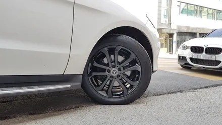 벤츠 ML GLE250 휠복원 다크 크롬쉐도우 휠도색 분체도장 리더스휠 / 시흥시 죽율동