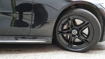 벤츠 S400 19인치 휠복원 블랙 휠도색 분체도색 부천휠도색 / 시흥시 죽율동