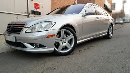 벤츠 W221 S550 휠복원 실버 컬러 휠도색 분체도색 / 시흥시 죽율동