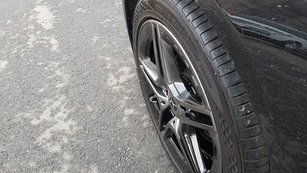 리더스휠 벤츠 4세대 C클래스 W205 고스트크롬 휠복원 휠도색 분체도장 광명휠복원 / 시흥시 죽율동