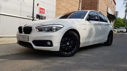BMW 1시리즈 118D 휠복원 블랙휠 휠도색 분체도장 리더스휠 / 시흥시 죽율동