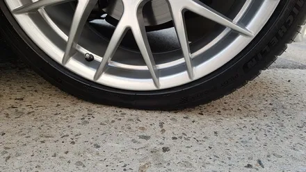 BMW 4세대 E46 320i 실버 휠복원 휠도색 분채도색 리더스휠 / 시흥시 죽율동