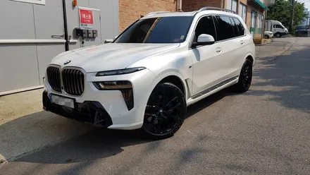 BMW X7 LCI 휠복원 검정 휠도색 분채도장 리더스휠 / 시흥시 죽율동