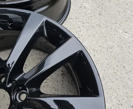 BMW 528i 휠복원 휠 도색 후기 유광블랙 휠도색 분체도장 리더스휠 / 시흥시 죽율동