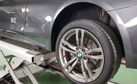 분체도장 BMW 4시리즈 420D 쿠페 441M 휠복원 블랙유광 휠도색 / 시흥시 죽율동