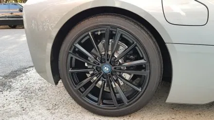 BMW i8 로드스터 휠복원 무광블랙 휠도색 분체도장 리더스휠 / 시흥시 죽율동