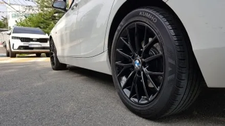 BMW 1시리즈 118D 휠복원 블랙휠 휠도색 분체도장 리더스휠 / 시흥시 죽율동
