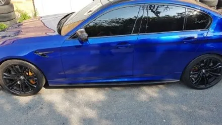 BMW F90 M5 706M 휠복원 하이그로시 블랙 휠도색 분체도장 리더스휠 / 시흥시 죽율동
