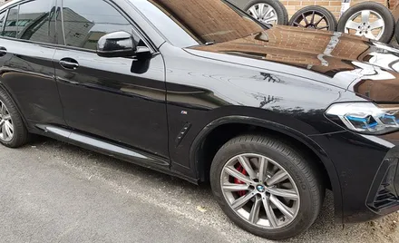 BMW X4 휠복원 887M 유광 블랙휠 휠도색 분체도색 리더스휠 / 시흥시 죽율동