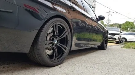 BMW F10 M5 20인치 블랙휠 휠복원 재 휠도색 분체도장 / 시흥시 죽율동
