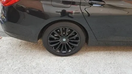 리더스휠 BMW 6시리즈 휠복원 검정색 휠도색 분채도장 / 시흥시 죽율동