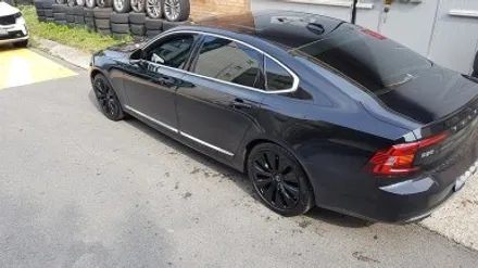 볼보 S90 B5 휠복원 블랙유광 휠도색 분체도색 리더스휠 / 시흥시 죽율동