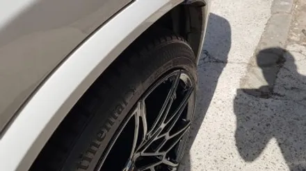 BMW F98 X4M 컴페티션 LCI 892M 휠복원 올블랙 분채도색 휠도색 리더스휠 / 시흥시 죽율동