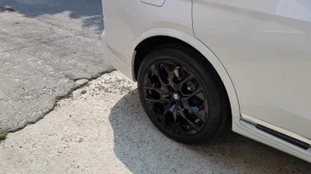 BMW X7 LCI 휠복원 검정 휠도색 분채도장 리더스휠 / 시흥시 죽율동