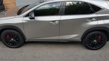 렉서스 NX300h 휠복원 블랙휠 휠도색 분체도색 리더스휠 / 시흥시 죽율동
