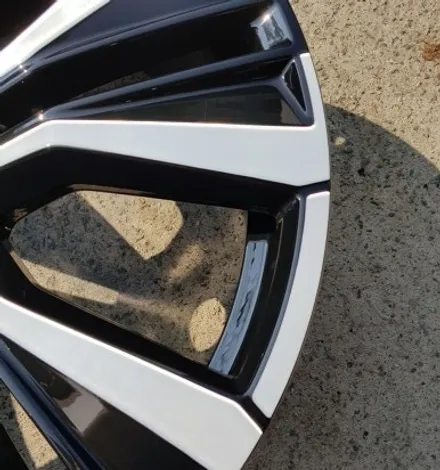 볼보 XC60 휠복원 블랙 컷팅 휠도색 분체도색 / 시흥시 죽율동