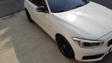BMW 1시리즈 118D 휠복원 블랙휠 휠도색 분체도장 리더스휠 / 시흥시 죽율동